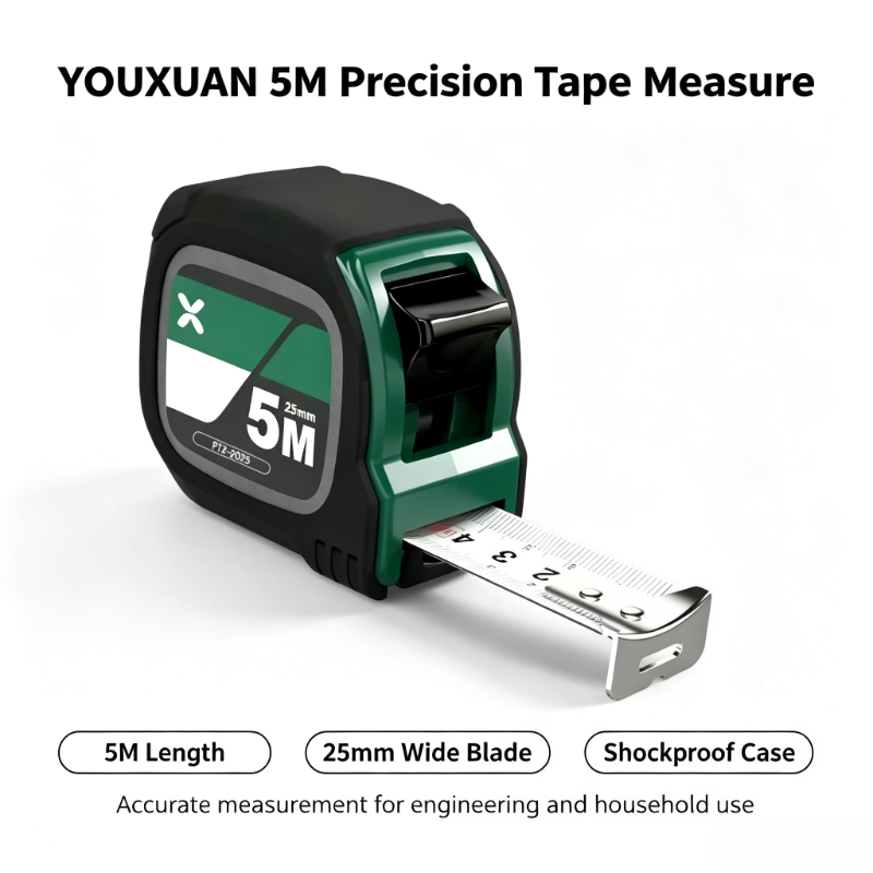 Stanley Tape 25Ft - YOUXUAN 5M Şerit Metre 25mm Genişliğinde